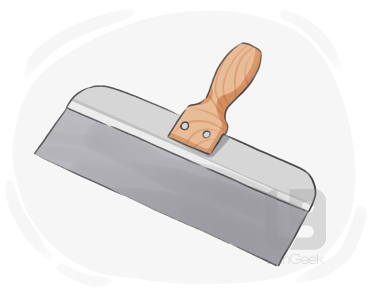 Definition & Meaning of "Taping knife" LanGeek