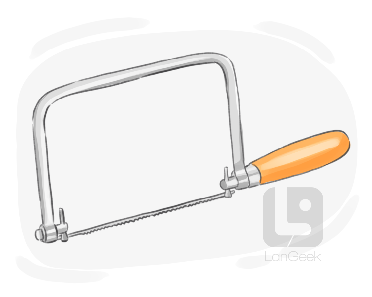 coping saw definition and meaning