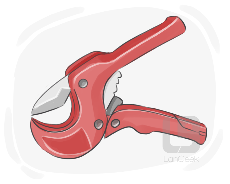 pipe cutter definition and meaning