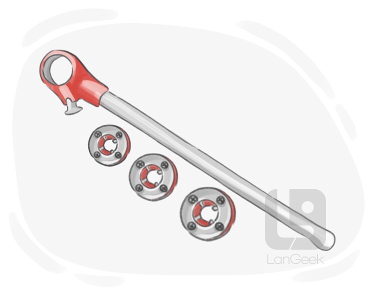 Definition & Meaning of "Pipe threader" LanGeek