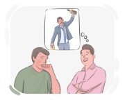 to [make] an exhibition of {oneself}