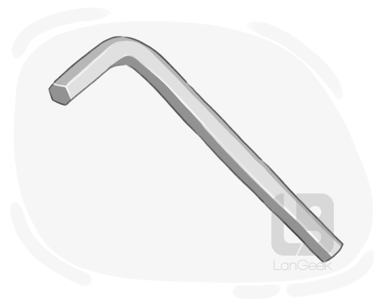 Allen wrench definition and meaning