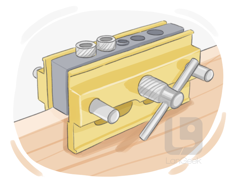 dowel jig definition and meaning