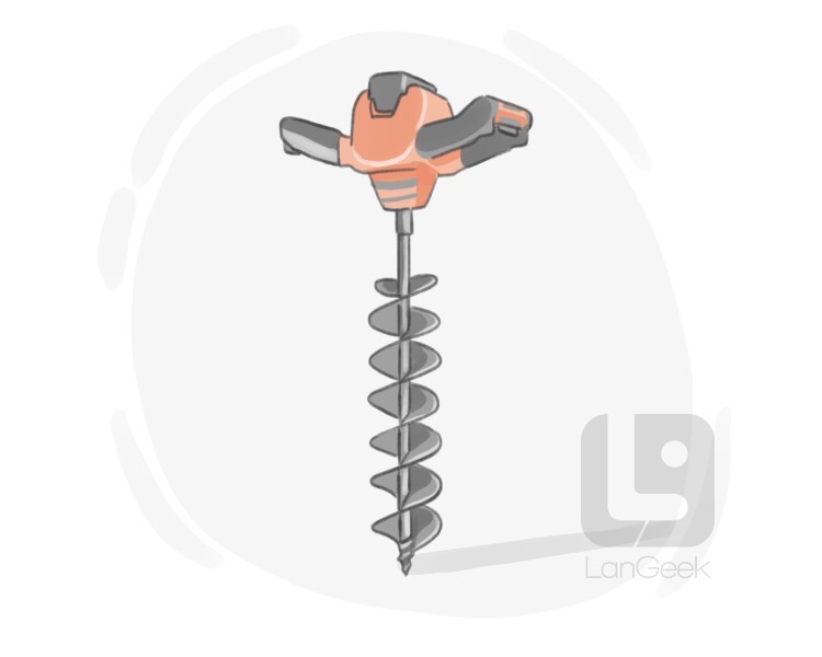 Definition & Meaning of "Auger drill" LanGeek