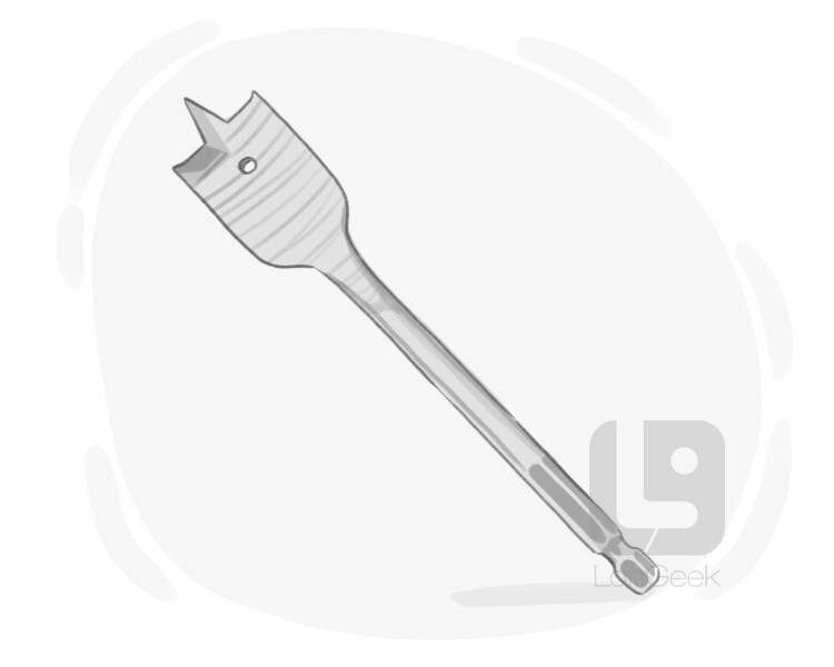 Definition & Meaning of "Spade bit" LanGeek
