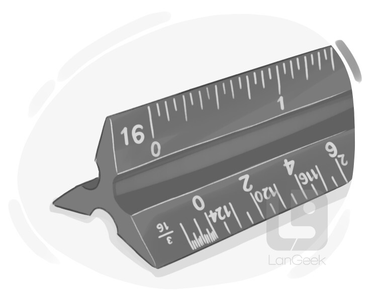 architect's scale definition and meaning