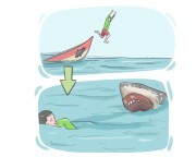 out of the frying pan (and|) into the fire