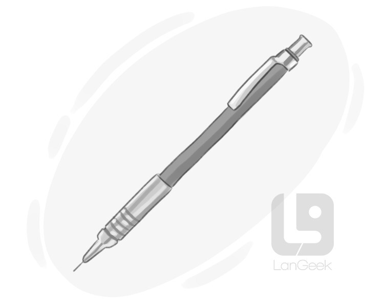 Definition & Meaning of "Drafting pencil" LanGeek
