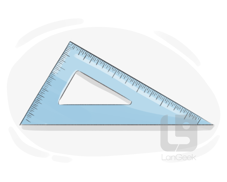drafting triangle definition and meaning