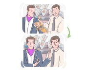 to [come] off (worst|worse)