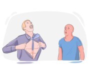 to [throw] down the gauntlet