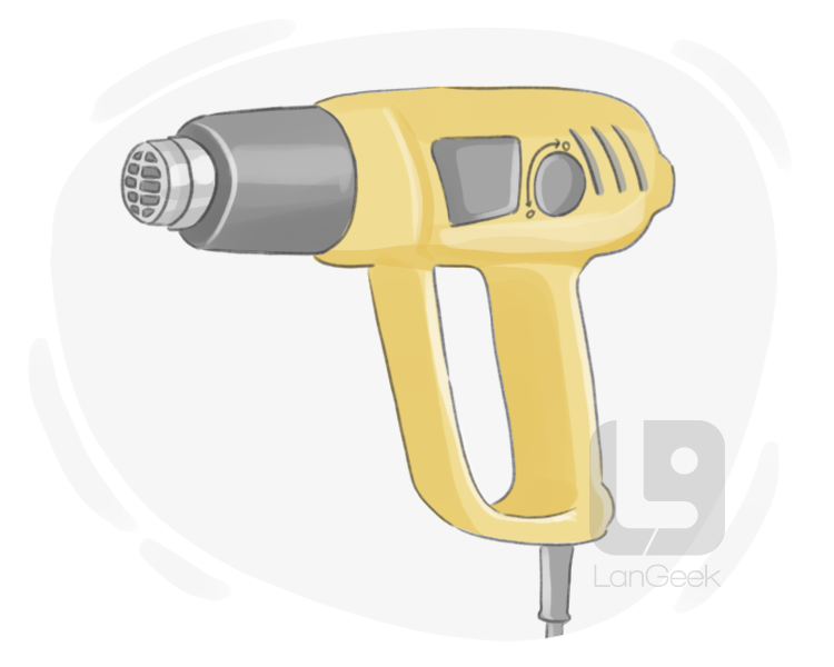 heat gun definition and meaning