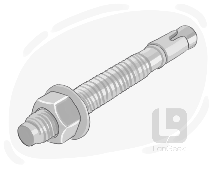 anchor bolt definition and meaning