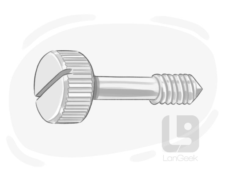 captive panel screw definition and meaning
