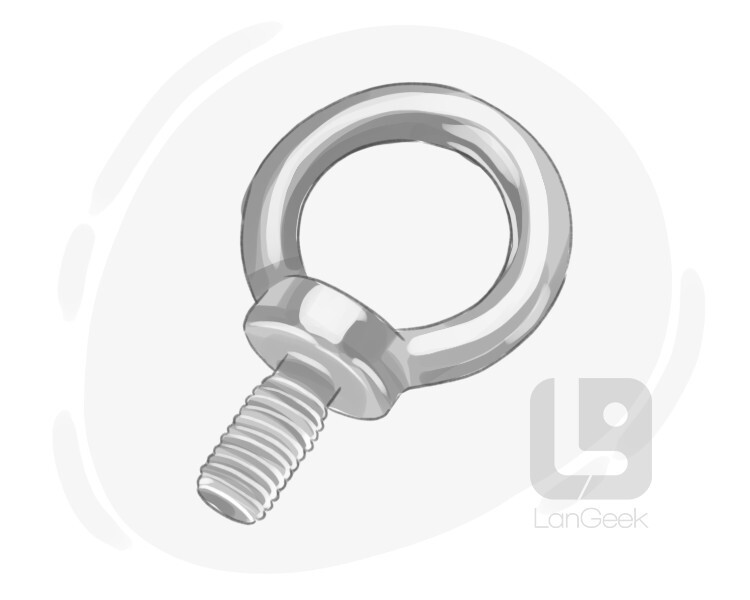 Definition & Meaning of "Eye bolt" LanGeek
