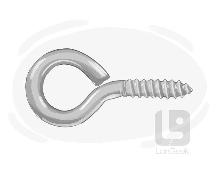 eye screw definition and meaning