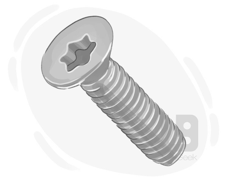 Torx screw definition and meaning
