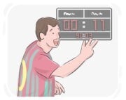 to [wipe] the floor with {sb}