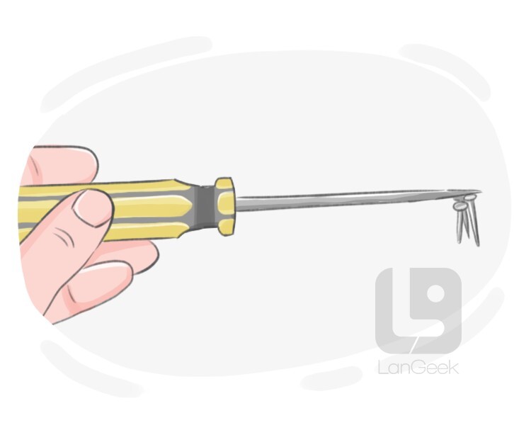 magnetic screwdriver definition and meaning