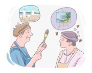 to [step] into {one's} shoes