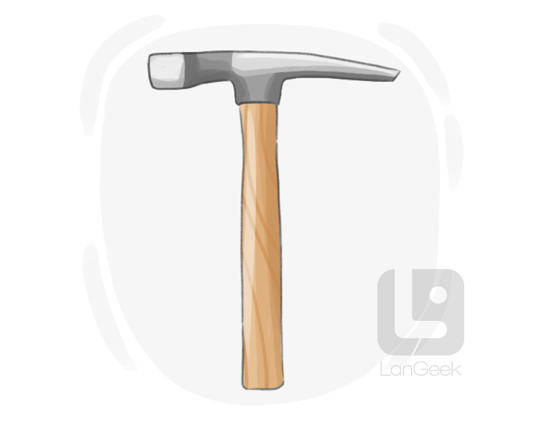 brick hammer definition and meaning