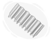 corrugated nail