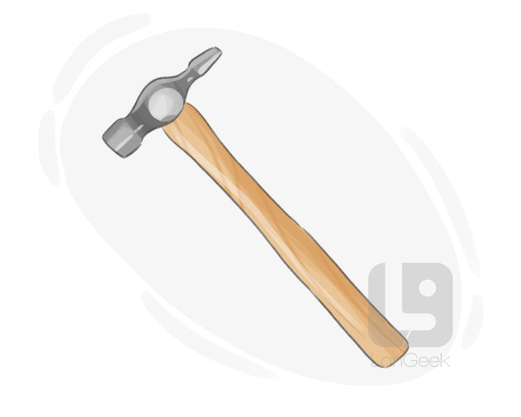 cross peen hammer definition and meaning