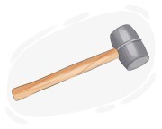 rubber mallet