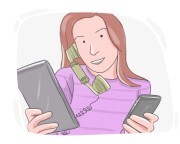 to [have] {sth} on {one's} hands