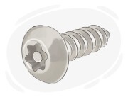 tamper-resistant screw
