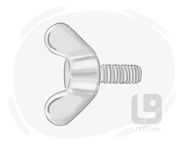 Definition & Meaning of "Wing screw" LanGeek