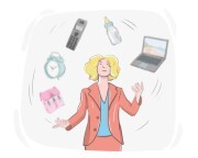 to [have] broad shoulders