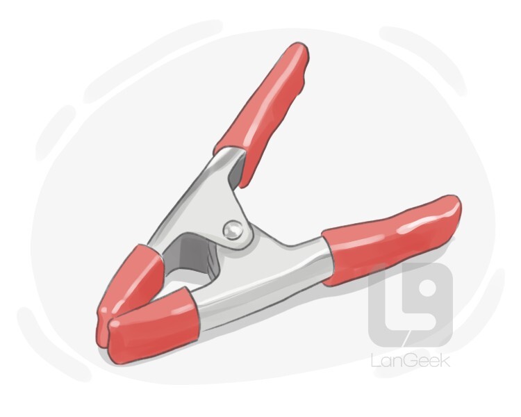 Definition & Meaning of "Spring clamp" LanGeek