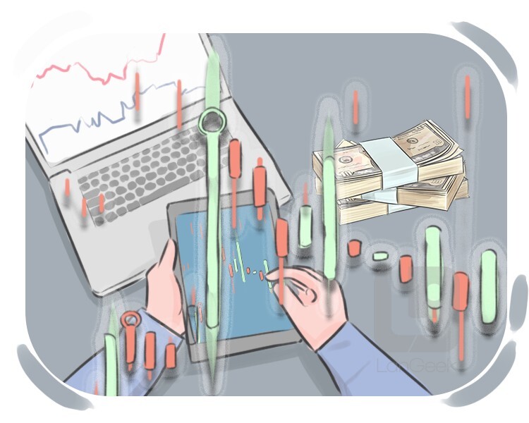 to [play] the market definition and meaning