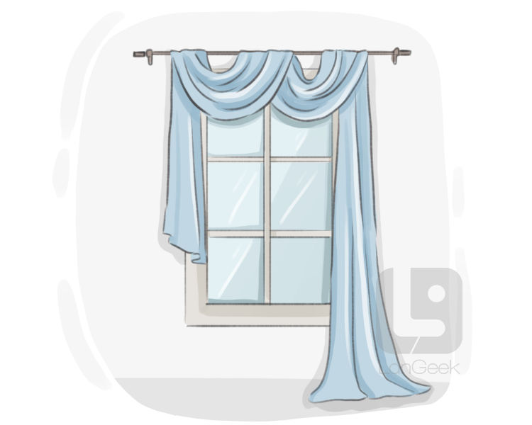 window scarf definition and meaning