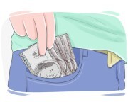 {num} out of {one's} own pocket