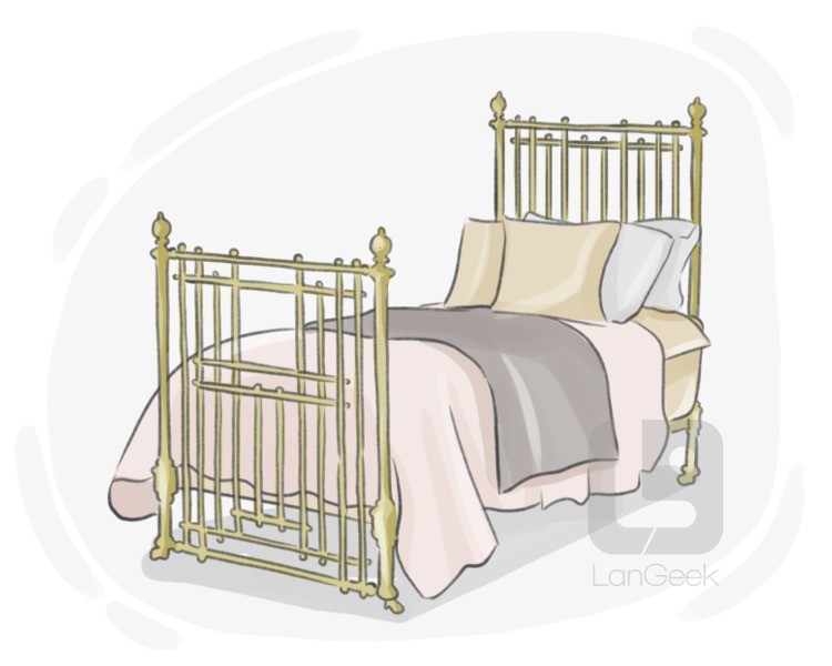 brass bed definition and meaning