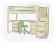 loft bed