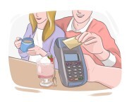 to [pick] up the (bill|check|tab) for {sth}