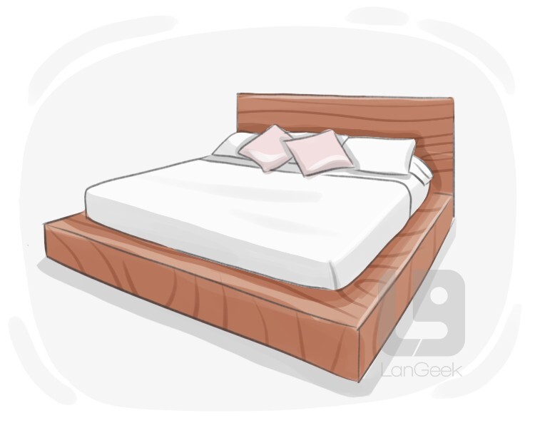 platform bed definition and meaning