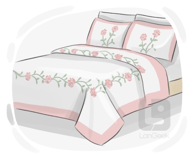 quilted bedspread definition and meaning