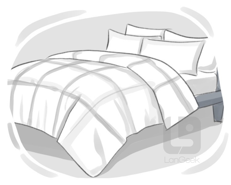 synthetic comforter definition and meaning