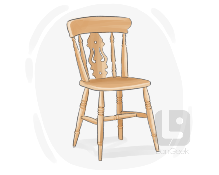 fiddle-back chair definition and meaning