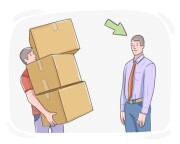 like a bump on a log