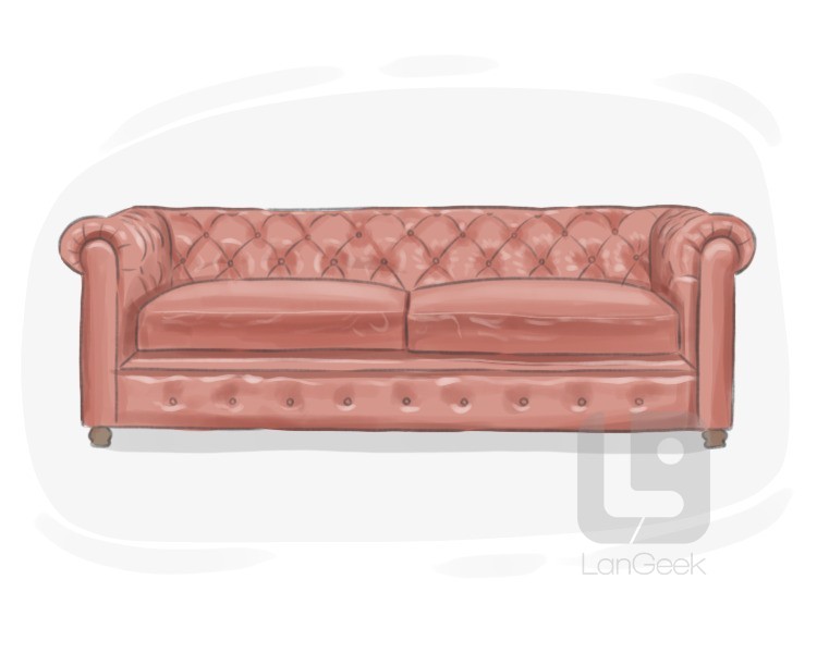 club sofa definition and meaning