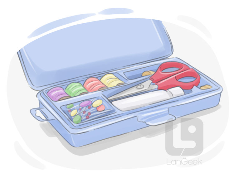 sewing kit definition and meaning