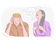 to [turn] a deaf ear