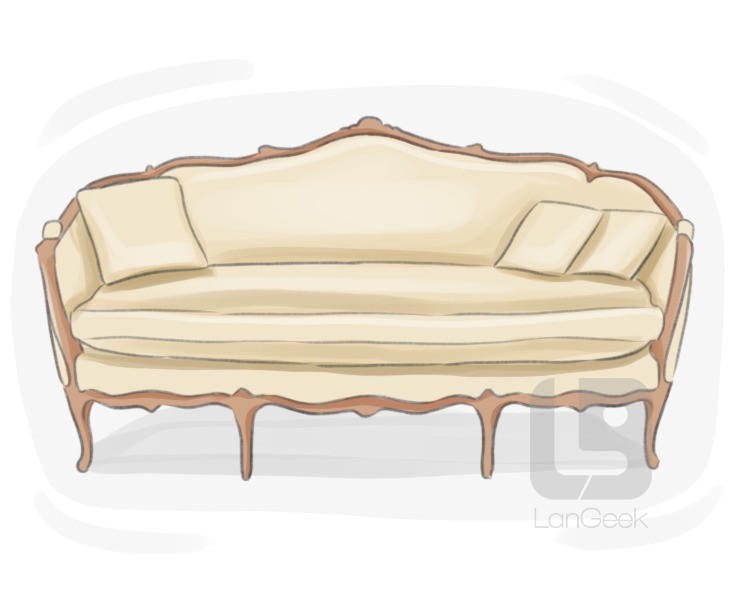 cabriole sofa definition and meaning