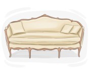 cabriole sofa