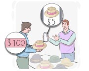 to [be] born yesterday